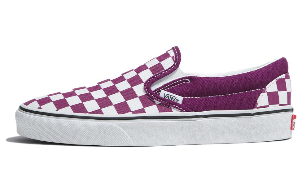 (Women) Vans Classic Slip-On Checkerboard 'Purple' VN000BVZDRV