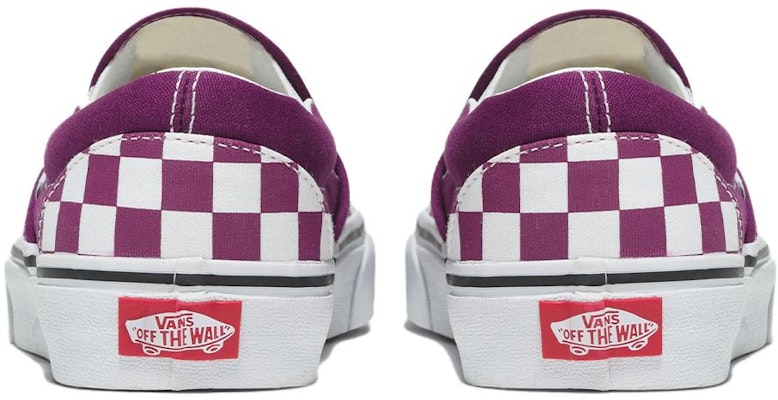(Women) Vans Classic Slip-On Checkerboard 'Purple' VN000BVZDRV Shop (Women) Vans Classic Slip-On Checkerboard 'Purple' VN000BVZDRV