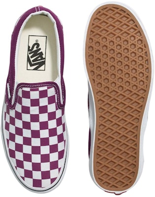 (Women) Vans Classic Slip-On Checkerboard 'Purple' VN000BVZDRV Purchase (Women) Vans Classic Slip-On Checkerboard 'Purple' VN000BVZDRV