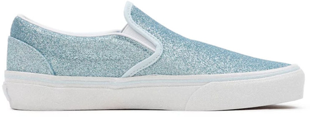 Vans Glitter Classic Slip-On 'Blue White' VN000XG8B07 Order Vans Glitter Classic Slip-On 'Blue White' VN000XG8B07