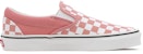 Vans Checkerboard Classic Slip-On Kasut Rendah Pink/Putih VN000XG8B01
