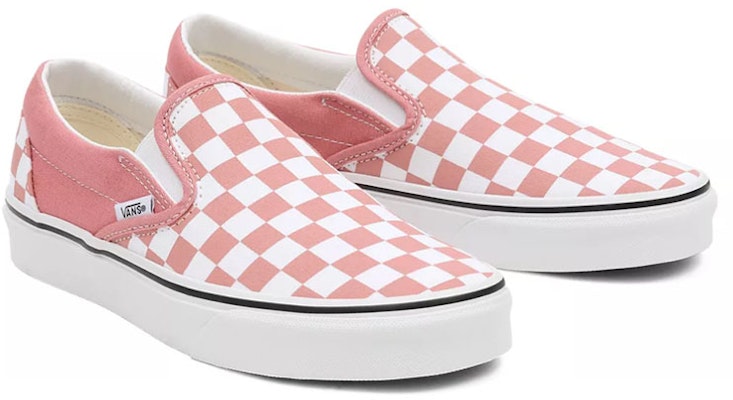 Vans Checkerboard Classic Slip-On Kasut Rendah Pink/Putih VN000XG8B01 Lookbook Vans Checkerboard Classic Slip-On Kasut Rendah Pink/Putih VN000XG8B01