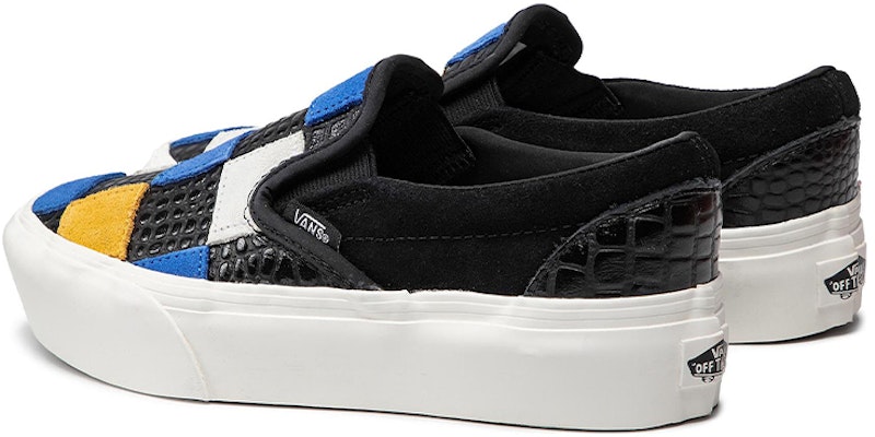 Vans 经典溜冰鞋“黑蓝”配色 VN0A3JEZ1L2 Shop Vans 经典溜冰鞋“黑蓝”配色 VN0A3JEZ1L2
