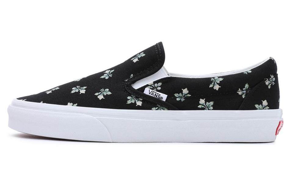 (Women) Vans Classics Slip-On Floral 'Black White' VN000BVZBLA