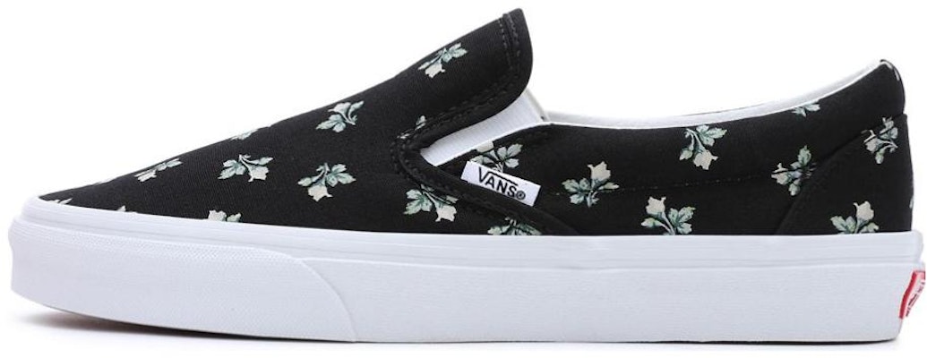(Women) Vans Classics Slip-On Floral 'Black White' VN000BVZBLA Buy (Women) Vans Classics Slip-On Floral 'Black White' VN000BVZBLA