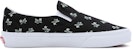 (W) Vans Klasik Slip-On Bunga 'Hitam Putih' VN000BVZBLA