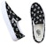 (W) Vans Klasik Slip-On Bunga 'Hitam Putih' VN000BVZBLA