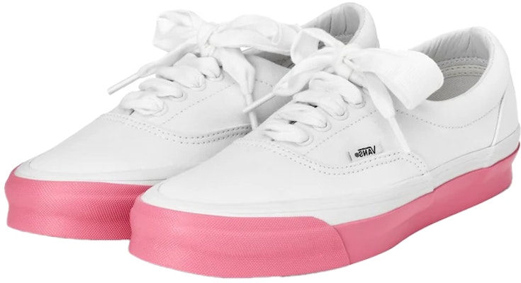 (W) Vans Comme des Garçons Girl x Vault OG Era LX 'Pink White' VN0A3CXNYL71 Order (W) Vans Comme des Garçons Girl x Vault OG Era LX 'Pink White' VN0A3CXNYL71