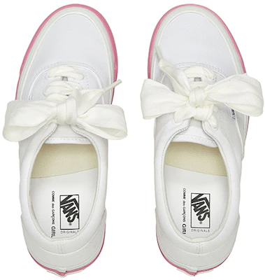 (W) Vans COMME des GARCONS Girl x Vault OG Era LX 'Blanco' VN0A3CXNYL7 Purchase (W) Vans COMME des GARCONS Girl x Vault OG Era LX 'Blanco' VN0A3CXNYL7