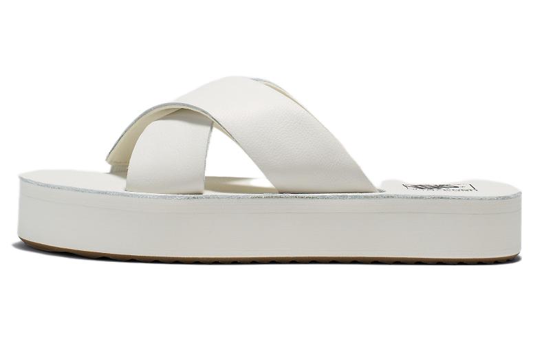 (Women) Vans Cross Strap Mega Platform Sandals 'White' VN0007QPFS8
