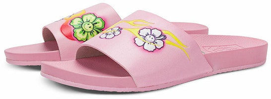 (W) Vans Emma Mulholland x Decon Slide 'Pink' Sandal Warna Merah Muda VN0A5HFC448 Order (W) Vans Emma Mulholland x Decon Slide 'Pink' Sandal Warna Merah Muda VN0A5HFC448