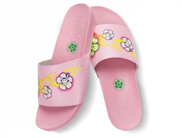(W) Vans Emma Mulholland x Decon Slide 'Pink' Sandal Warna Merah Muda VN0A5HFC448 Shop (W) Vans Emma Mulholland x Decon Slide 'Pink' Sandal Warna Merah Muda VN0A5HFC448