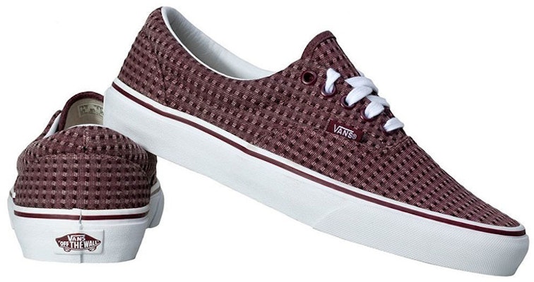 Zapatillas Vans Era Deep-Wine 'Rojo Vino Blanco' VN0003Z5JRW Shop Zapatillas Vans Era Deep-Wine 'Rojo Vino Blanco' VN0003Z5JRW