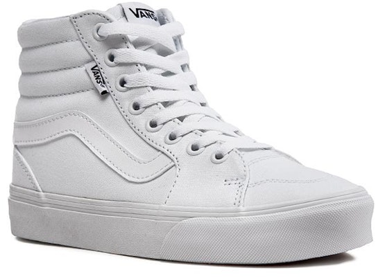 Vans Filmore Hi 休閒 高筒 滑板鞋 女款 白色 Lookbook Vans Filmore Hi 休閒 高筒 滑板鞋 女款 白色