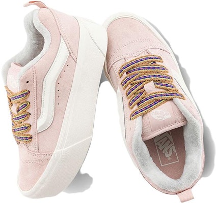 (Women) Vans Knu Stack 'Pink Multi-Color Laces' VN000CRSBMC Shop (Women) Vans Knu Stack 'Pink Multi-Color Laces' VN000CRSBMC