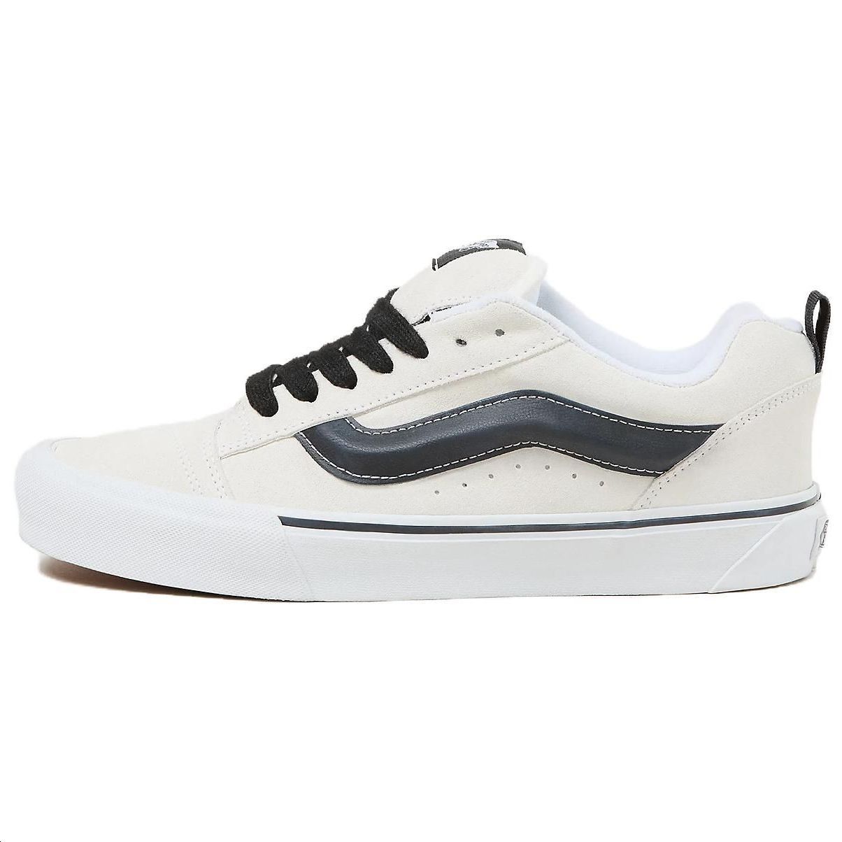 (Women) Vans Knu-Skool 'Suede - White Black' VN0009QCYB2