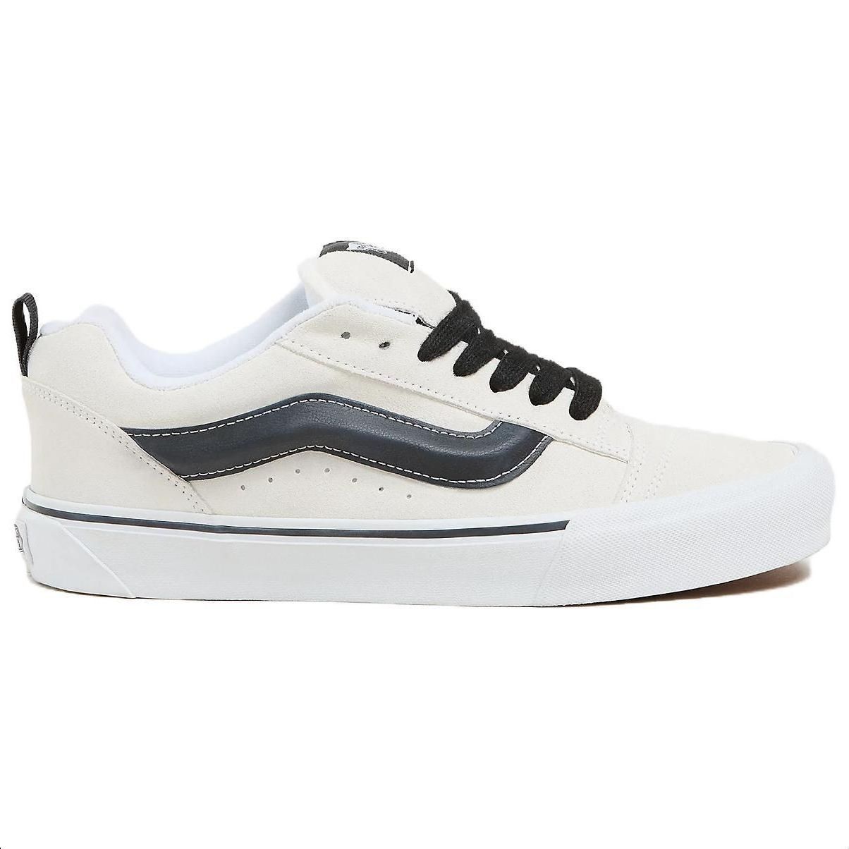 Order (W) Vans Knu-Skool '绒面革 - 白色黑色' 运动鞋 VN0009QCYB2