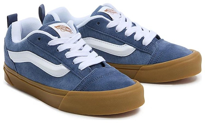 (W) Vans Knu Skool 'Blue Gum' Biru Gum VN0009QCBMB Lookbook (W) Vans Knu Skool 'Blue Gum' Biru Gum VN0009QCBMB