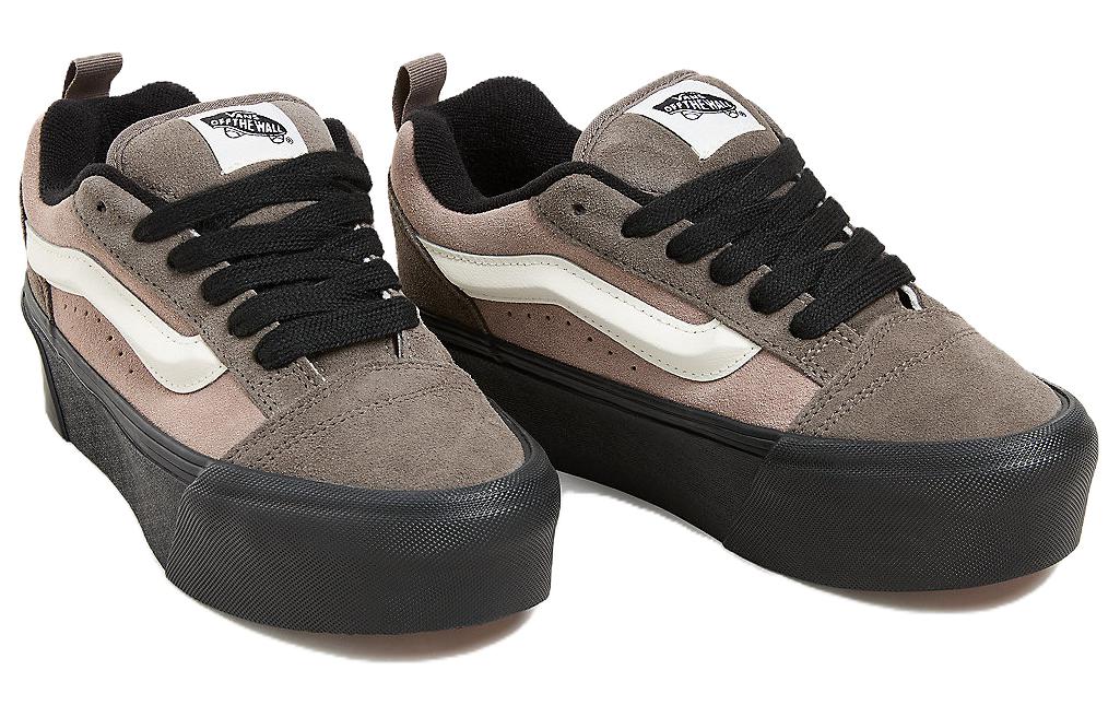 Lookbook (W) Vans Knu Skool Low 'Negro Gris' VN000CP6BXC