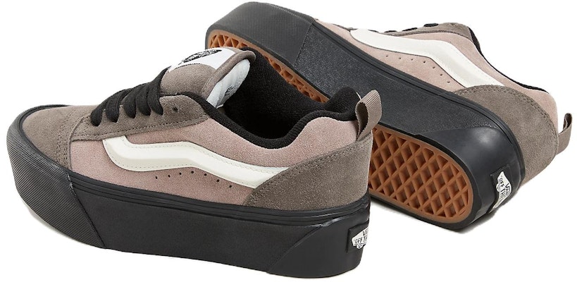 (Women) Vans Knu Skool Low 'Black Grey' VN000CP6BXC Purchase (Women) Vans Knu Skool Low 'Black Grey' VN000CP6BXC