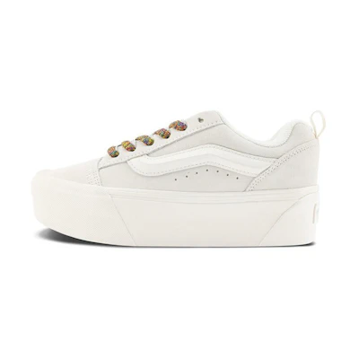(W) Vans Knu Stack 'White Multi-Color Laces'