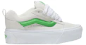 Order (W) Kasut Platform Kasual Vans Knu Stack 'Putih Hijau' VN000CP6CY9