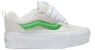 (W) Kasut Platform Kasual Vans Knu Stack 'Putih Hijau' VN000CP6CY9