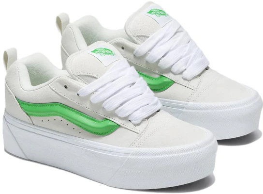 (W) Vans Knu Stack 休闲厚底鞋 '白绿' VN000CP6CY9 Order (W) Vans Knu Stack 休闲厚底鞋 '白绿' VN000CP6CY9