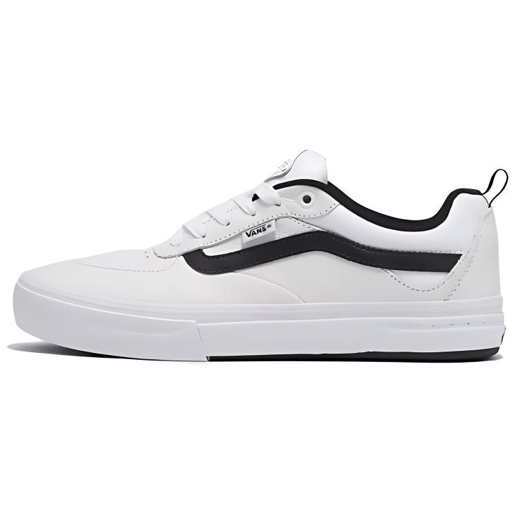 (Women) Vans Kyle Walker Leather 'White Black' VN0A5JIETWB
