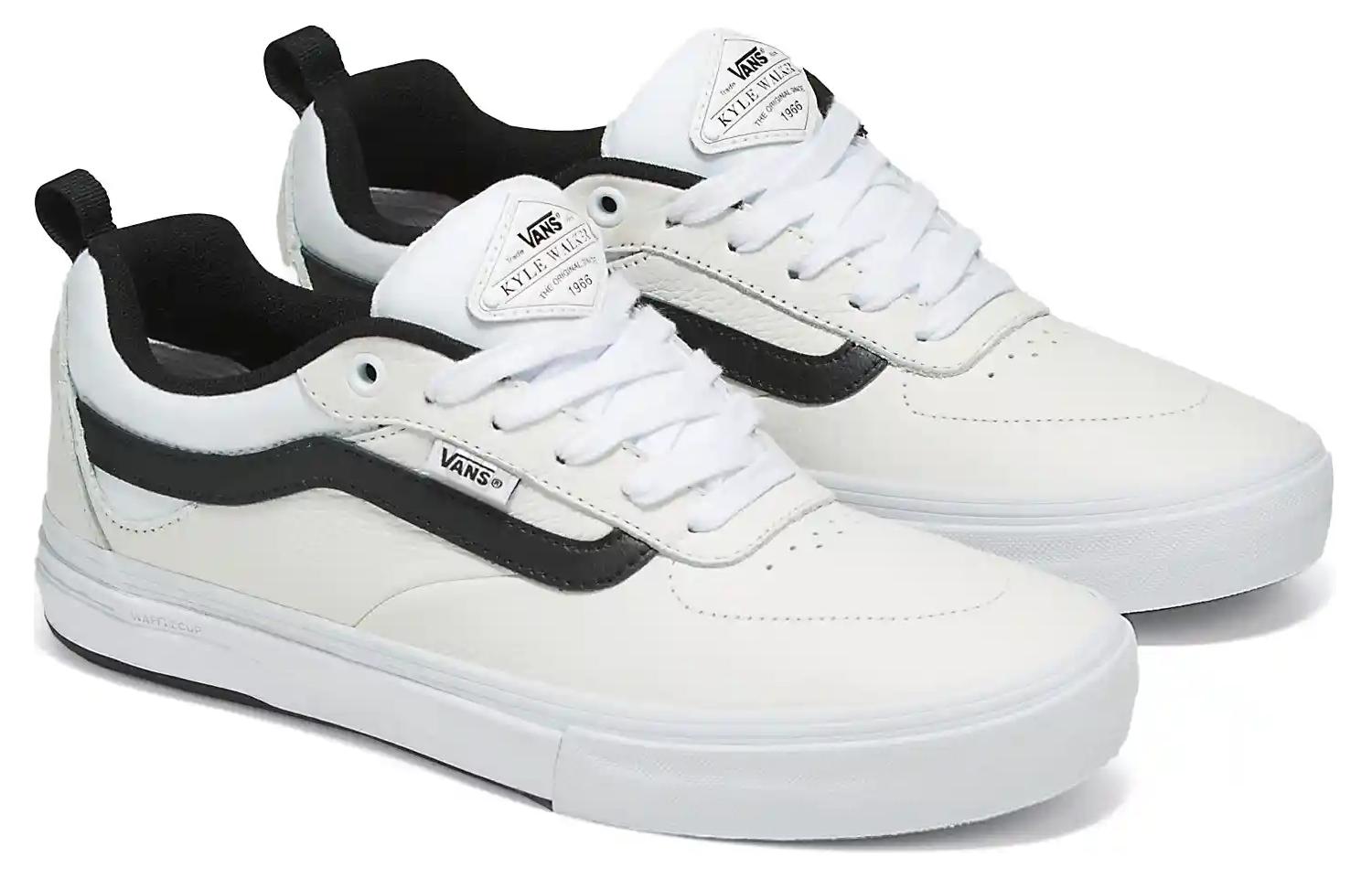 Lookbook (W) Vans Kyle Walker Kulit 'Putih Hitam' VN0A5JIETWB