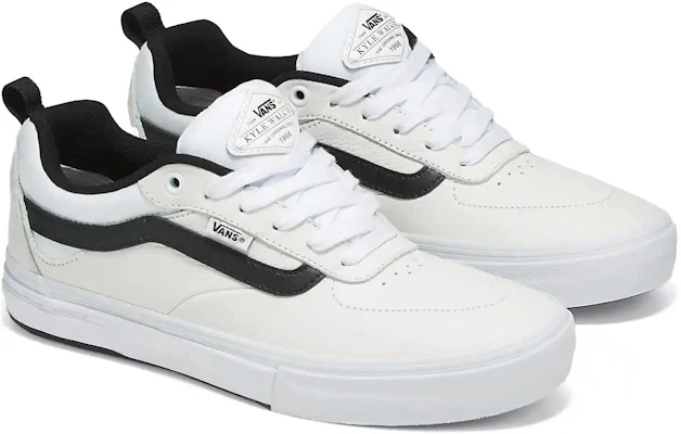 (W) Vans Kyle Walker Kulit 'Putih Hitam' VN0A5JIETWB Lookbook (W) Vans Kyle Walker Kulit 'Putih Hitam' VN0A5JIETWB