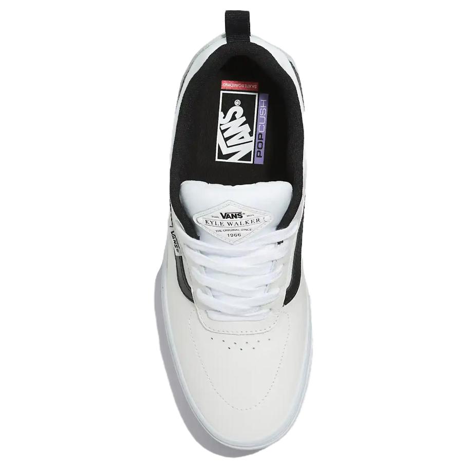 Shop (W) Vans Kyle Walker Kulit 'Putih Hitam' VN0A5JIETWB