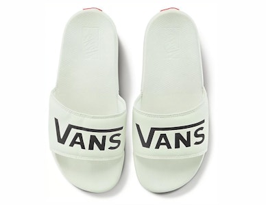 (W) Vans La Costa Slide-On 'Marshmallow' - Selipar Kasual Seret Putih VN0A5HFEX0Z Shop (W) Vans La Costa Slide-On 'Marshmallow' - Selipar Kasual Seret Putih VN0A5HFEX0Z