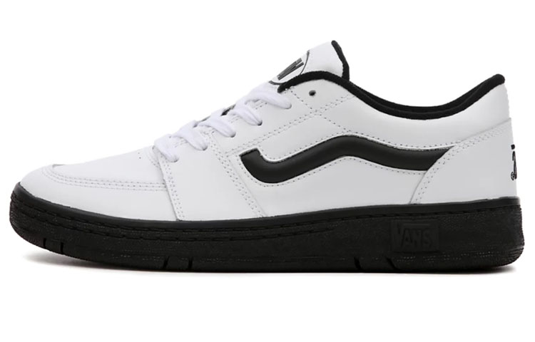 Vans Leather Fairlane Sneakers Black/White VN0A5KR4NJV