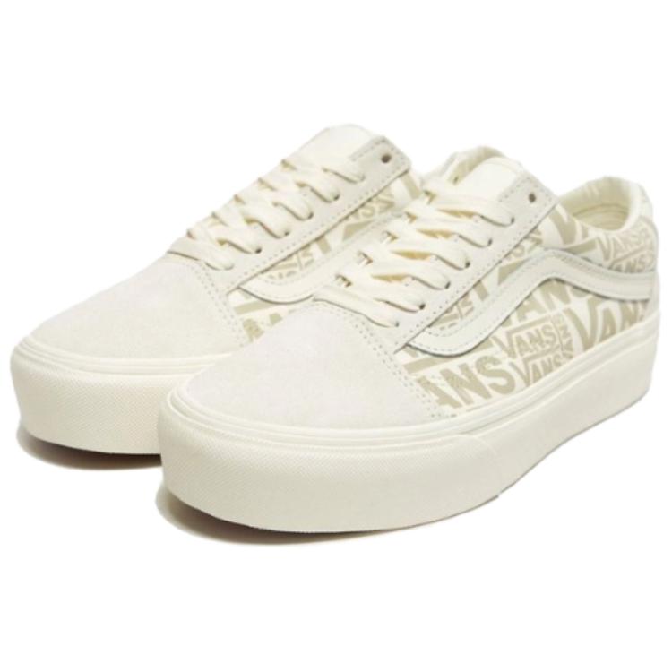 Order (W) Vans Logo Old Skool 'Platform' Wanita Lelaki VN0A3B3U60Y