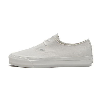 (W) Vans LX Authentic Ease Sneakers White Plain Mask