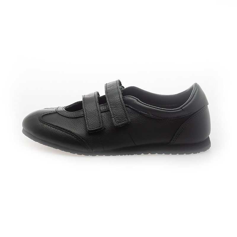 (Women) Vans LX Mary Jane Slip-On Sneakers Plain Black Noodles V160111002