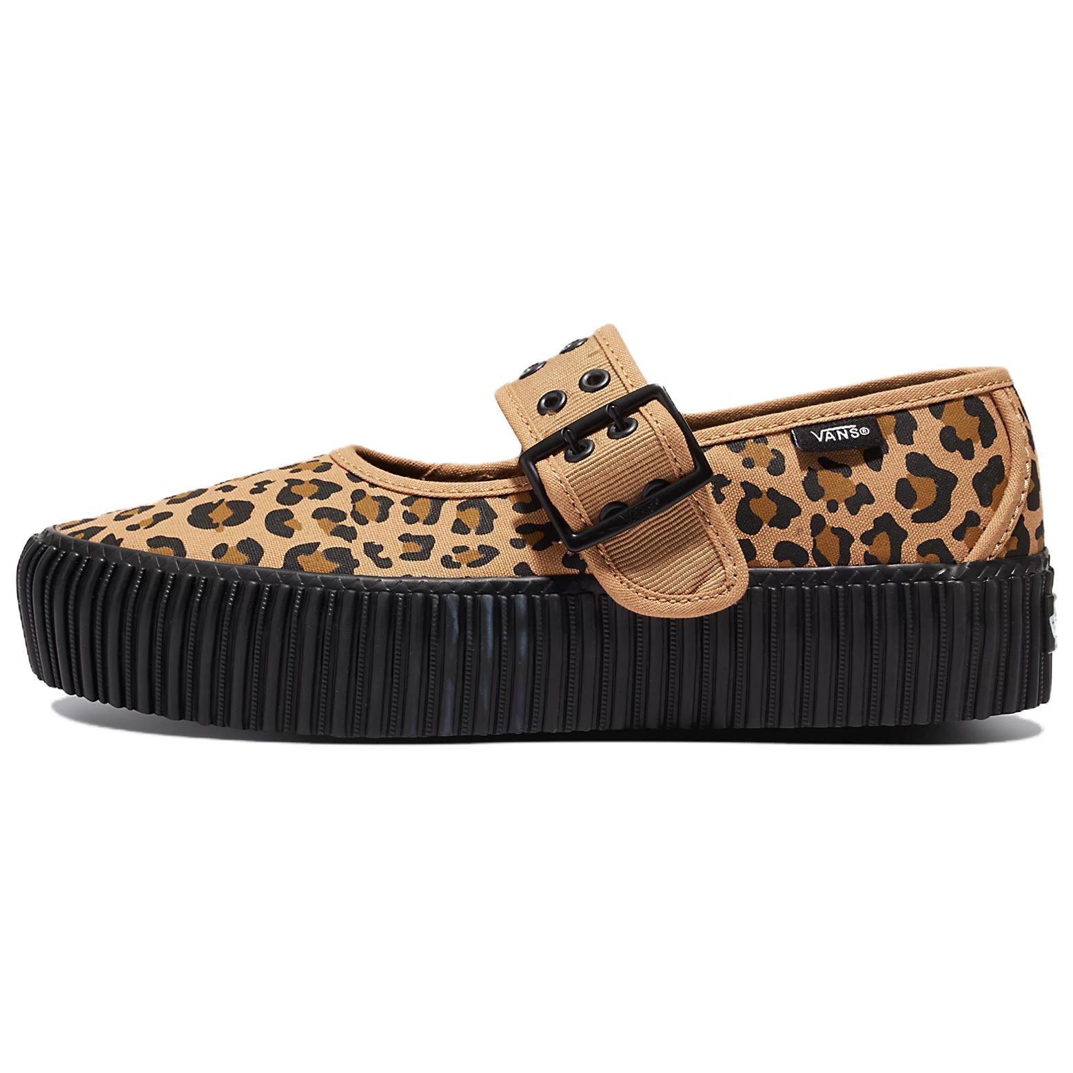 Vans Mary Jane Retro Platform Shoes Black Brown - Stylish Comfort. VN000D07LPR