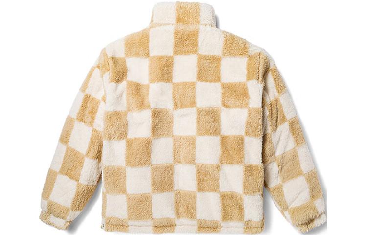 Lookbook (W) Chaqueta Cálida Reversible Vans MTE-1 Cuello Cuadros Off-White. VN000F8YDJR