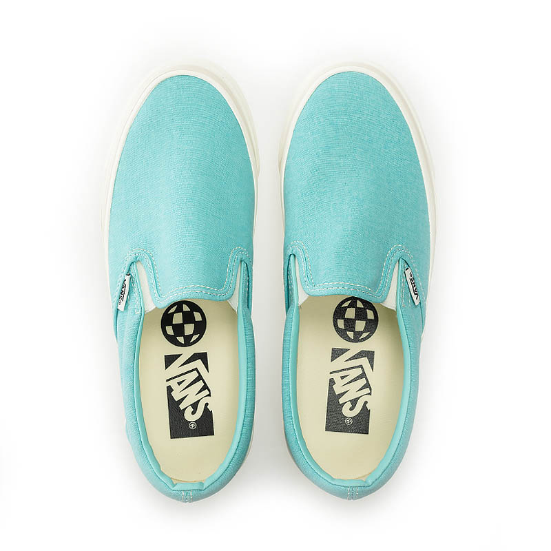 Sizing (W) Vans MTE Slip-On Reissue 98 Kasut Richly Green dan Warna-Warni V150608001