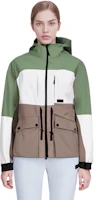 Shop (Women) Vans Multi-Pocket Outdoor Utility Jacket Beige Colorblock VN000F2RYEH