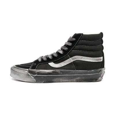 (W) Vans Sk8Hi LX 'Stressed Black White'