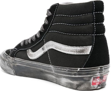 (W) Vans OG Sk8Hi LX '磨损黑白' VN0A4BVBBA21 Lookbook (W) Vans OG Sk8Hi LX '磨损黑白' VN0A4BVBBA21