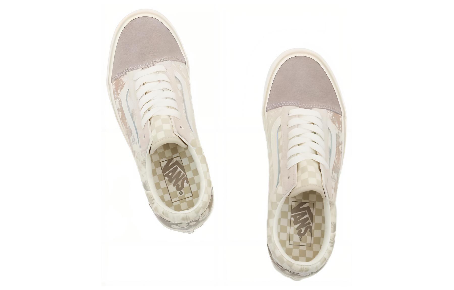 Lookbook (W) ヴァンズ オールドスクール ベージュ ロー (Vanz Orudo Sukūru Beju Rō) VN0A5KRGBO5