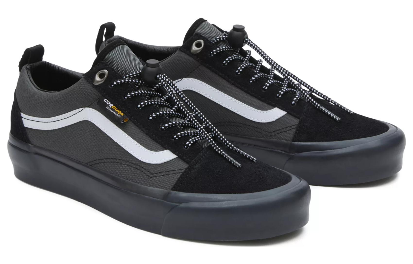 Lookbook Vans Old Skool 運動舒適 耐磨防滑 低筒 滑板鞋 女款 黑色