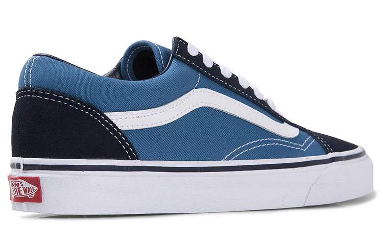 Shop Vans Old Skool 女性款 藍黑色