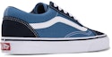 Shop Kasut Vans Old Skool Biru/Hitam VN000D3HNVY1