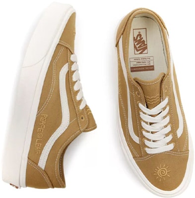 Vans Old Skool Eco Theory 'Sepatu Kets Kasual Kuning' VN0A54F4ASW Shop Vans Old Skool Eco Theory 'Sepatu Kets Kasual Kuning' VN0A54F4ASW