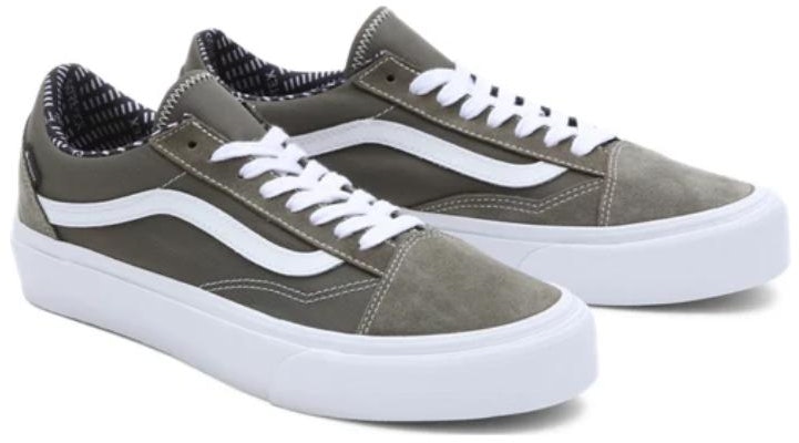 (Women) Vans Old Skool GORE-TEX 'Green' VN0009QGOLV Lookbook (Women) Vans Old Skool GORE-TEX 'Green' VN0009QGOLV