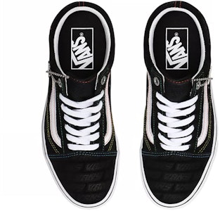 Vans 黑色浮雕 Old Skool 运动鞋 VN0A4U3BX00 Lookbook Vans 黑色浮雕 Old Skool 运动鞋 VN0A4U3BX00